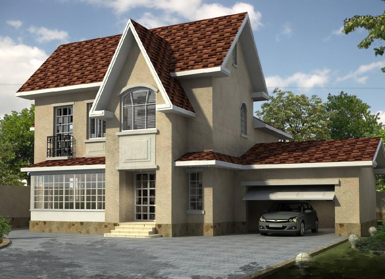 house with garage будинок з гаражем